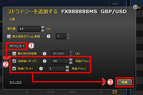 システムトレードの注文方法