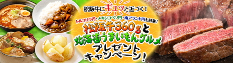 JFXのグルメプレゼントキャンペーン