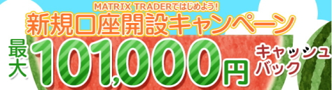 新規口座開設キャンペーンで、10,000円キャッシュバック!