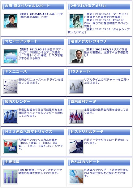 マネースクウェア・ジャパンのレポート更新情報